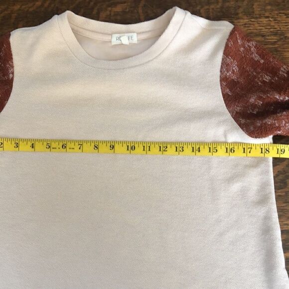 Roolee light Tan and Rust Long Sleeve Shirt - Picture 11 of 14